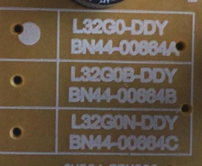 FUENTE DE PODER PARA TV SAMSUNG ORIGINAL / NUMERO DE PARTE BN4400664A / L32G0-DDY / BN44-00664A / PANEL DF320AGH-R3 / DISPLAY ST3151A04-7 VER.2.4 / MODELO UN32EH40003FXZA DD09	 - Imagen 2